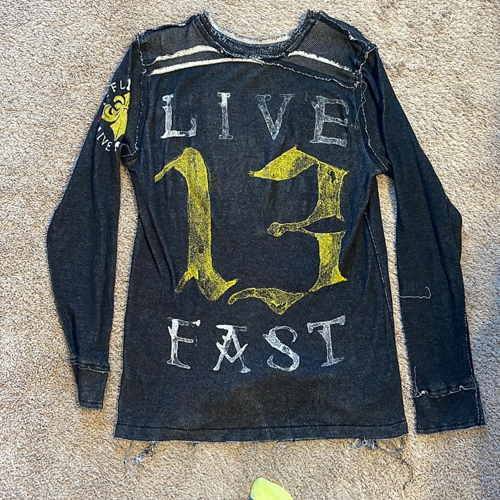 Men’s Affliction Long Sleeve Reversible Thermal